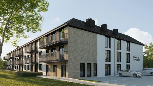 Mieszkanie 2 pokoje 36.64 m² Siechnice - Radwanice