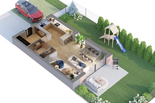 Dom 4 pokoje 109.84 m² Wrocław-Psie Pole - Polanowice