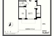 Mieszkanie 3 pokoje 71.65 m² - Zacharzyce - foto 11